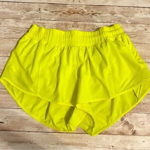 Highlighter Yellow - 2.5 Inch, Low-Rise Hotty Hot Shorts